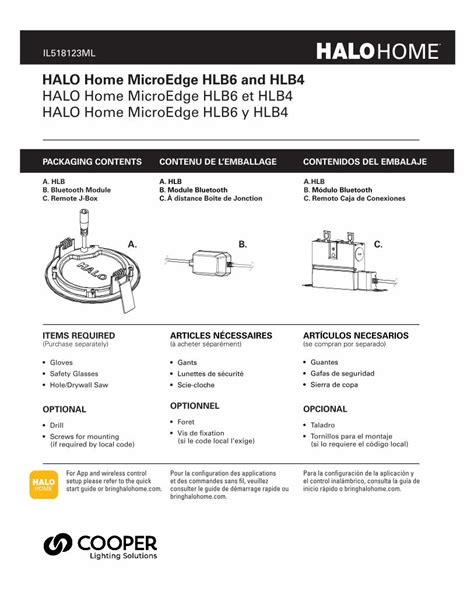 wiring halo to junction box|halo hlb installation manual.